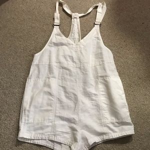 Free People White Romper